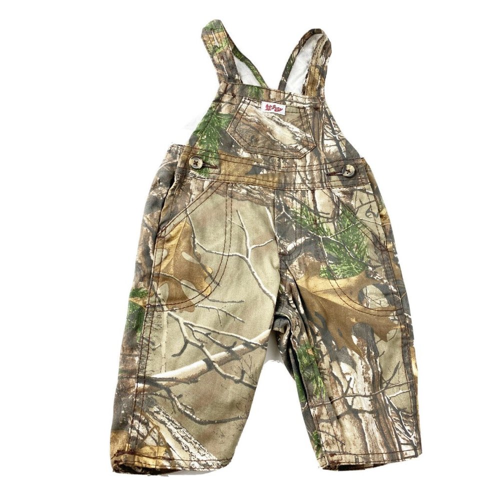 Lil Joey Camoflage 3-6 Month One Piece Overalls